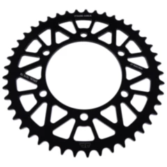 Alu - Kettenrad 45Z Teilung 520 schwarz JT Innendurchmesser 110 Lochkreis 130 passend für: Kawasaki Ninja, GPZ, Z