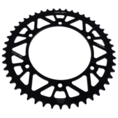 Alu - Kettenrad 48Z Teilung 520 schwarz JT Innendurchmesser 136 Lochkreis 156 passend für: Husqvarna TE, WR, SM, CR
