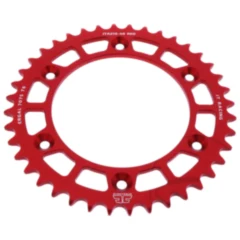 Alu - Kettenrad 40Z Teilung 520 rot JT Innendurchmesser 125 Lochkreis 153 passend für: Honda CRF, CR, XR