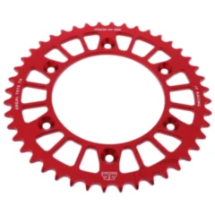 Alu - Kettenrad 44Z Teilung 520 rot JT Innendurchmesser 125 Lochkreis 153 passend für: Honda CRF, CR, XR