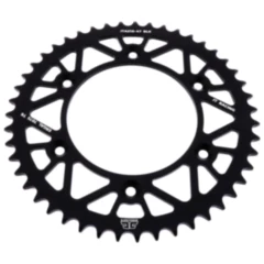 Alu - Kettenrad 47Z Teilung 520 schwarz JT Innendurchmesser 125 Lochkreis 153 passend für: Honda CRF, CR, XR