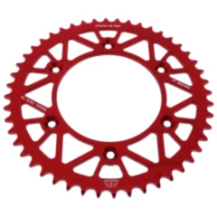Alu - Kettenrad 48Z Teilung 520 rot JT Innendurchmesser 125 Lochkreis 153 passend für: Honda CRF, CR, XR