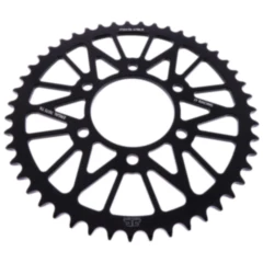 Alu - Kettenrad 47Z Teilung 520 schwarz JT Innendurchmesser 080 Lochkreis 104 passend für: Kawasaki Z, ZX - 6R, KLE