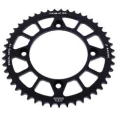 Alu - Kettenrad 47Z Teilung 428 schwarz Innendurchmesser 100 Lochkreis 120 passend für: Suzuki RM