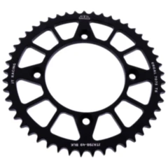 Alu - Kettenrad 49Z Teilung 428 schwarz Innendurchmesser 100 Lochkreis 120 passend für: Suzuki RM