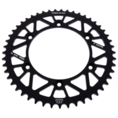 Alu - Kettenrad 49Z Teilung 520 schwarz JT Innendurchmesser 136 Lochkreis 156 passend für: Husqvarna TE, WR, SM, CR