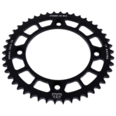 Alu - Kettenrad 46Z Teilung 428 schwarz JT Innendurchmesser 110 Lochkreis 132 passend für: KTM SX