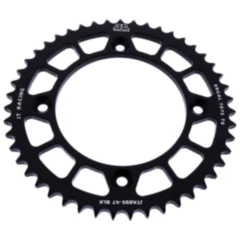 Alu - Kettenrad 47Z Teilung 428 schwarz JT Innendurchmesser 110 Lochkreis 132 passend für: KTM SX