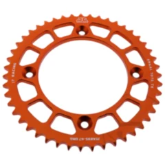 Alu - Kettenrad 47Z Teilung 428 orange JT Innendurchmesser 110 Lochkreis 132 passend für: KTM SX