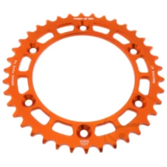 Alu - Kettenrad 38Z Teilung 520 orange JT Innendurchmesser 125 Lochkreis 150 passend für: Husqvarna FE, FC, TE