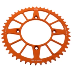 Alu - Kettenrad 48Z Teilung 520 orange JT Innendurchmesser 110 Lochkreis 135 passend für: KTM Freeride E, SX - E2