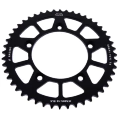 Alu - Kettenrad 48Z Teilung 420 schwarz JT Innendurchmesser 098 Lochkreis 115 passend für: KTM SX