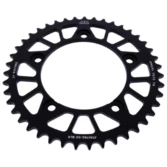 Alu - Kettenrad 43Z Teilung 525 schwarz JT Innendurchmesser 120 Lochkreis 140 passend für: Triumph Bonneville, Thruxton, Scrambler