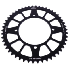 Alu - Kettenrad 50Z Teilung 420 schwarz JT Innendurchmesser 100 Lochkreis 116 passend für: Kawasaki KX