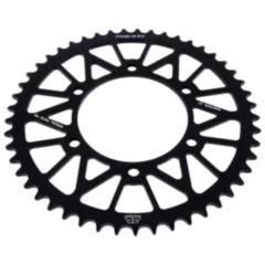 Alu - Kettenrad 49Z Teilung 520 schwarz JT Innendurchmesser 110 Lochkreis 130 passend für: Kawasaki Ninja, GPZ, Z