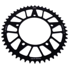 Alu - Kettenrad 48Z Teilung 520 schwarz JT Innendurchmesser 120 Lochkreis 140 passend für: Triumph Bonneville, Scrambler, Thruxton