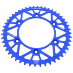 Alu - Kettenrad 48Z Teilung 520 blau JT Innendurchmesser 125 Lochkreis 150 passend für: Husqvarna FE, FC, TE