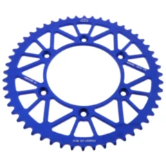 Alu - Kettenrad 52Z Teilung 520 blau JT Innendurchmesser 125 Lochkreis 150 passend für: Husqvarna FE, FC, TE