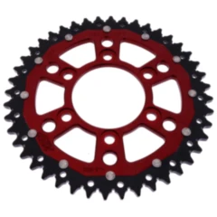 Kettenrad Dual 44Z Teilung 525 rot ZF Innendurchmesser 080 Lochkreis 104 passend für: Kawasaki Z, ZX - 10R, KLZ