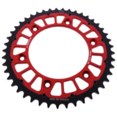 Kettenrad Twinstar 45Z Teilung 520 rot JT Innendurchmesser 125 Lochkreis 153 passend für: Honda CRF, CR, XR