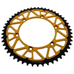 Kettenrad Twinstar 51Z Teilung 520 gold JT Innendurchmesser 134 Lochkreis 150 passend für: Kawasaki KX, KLX, KDX