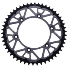 Kettenrad Twinstar 50 Zähne 520 Teilung grau JT