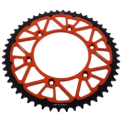 Kettenrad Twinstar 52Z Teilung 520 orange JT Alternative: 7580502 passend für: Husqvarna FE, FC, TE