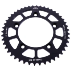 Alu - Kettenrad 46Z Teilung 420 schwarz JT Innendurchmesser 098 Lochkreis 115 passend für: KTM SX