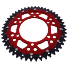 Kettenrad Dual 48Z 525 rot ZF für Motorräder