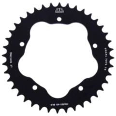 Alu - Kettenrad 40Z Teilung 520 schwarz für Kettenradträger 7585011 passend für: Ducati 916, 748, 996