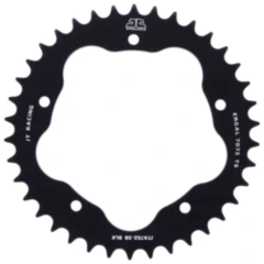 Alu - Kettenrad 38Z Teilung 525 schwarz für Kettenradträger 7585011 passend für: Ducati Monster, Hypermotard, 916