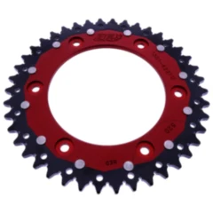 Kettenrad Dual 42Z Teilung 520 rot ZF Innendurchmesser 125 Lochkreis 153 passend für: Honda CRF