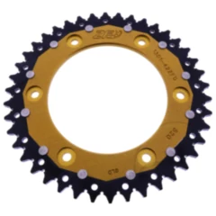 Kettenrad Dual 42Z Teilung 520 gold ZF Innendurchmesser 125 Lochkreis 153 passend für: Honda CRF