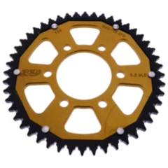 Kettenrad Dual 48Z Teilung 428 gold ZF Innendurchmesser 068 Lochkreis 090 passend für: Honda CB