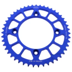 Alu - Kettenrad 47Z Teilung 428 blau JT Innendurchmesser 100 Lochkreis 120 passend für: Suzuki RM