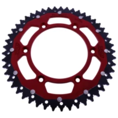 Kettenrad Dual 49Z Teilung 520 rot ZF Innendurchmesser 125 Lochkreis 150 passend für: Husqvarna FE, FC, TE