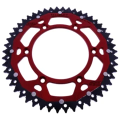 Kettenrad Dual 50Z Teilung 520 rot ZF Innendurchmesser 125 Lochkreis 150 passend für: Husqvarna FE, FC, TE