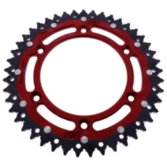 Kettenrad Dual 45Z Teilung 520 rot ZF Innendurchmesser 125 Lochkreis 152 passend für: Beta RR, Xtrainer, RX