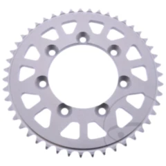 Alu - Kettenrad 47Z Teilung 428 silber Esjot Innendurchmesser 085 Lochkreis 100 passend für: TM Racing MX, SMX