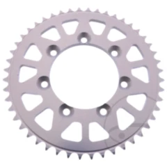 Alu - Kettenrad 48Z Teilung 428 silber Esjot Innendurchmesser 085 Lochkreis 100 passend für: TM Racing MX, SMX