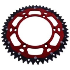 Kettenrad Dual 48Z Teilung 520 rot ZF Innendurchmesser 130 Lochkreis 150 passend für: Fantic XEF, XX, XXF