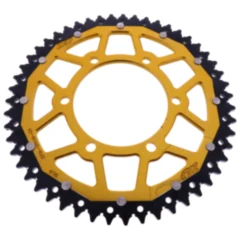 Kettenrad Dual 51Z Teilung 520 gold ZF Innendurchmesser 106 Lochkreis 125 passend für: Triumph Bonneville, Daytona, Street Scrambler