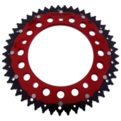 Kettenrad Dual 49Z Teilung 525 rot ZF Innendurchmesser 140 Lochkreis 169 passend für: Indian FTR