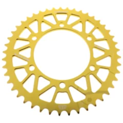 Alu - Kettenrad 45Z Teilung 520 gold JT Innendurchmesser 110 Lochkreis 130 passend für: Kawasaki Ninja, GPZ, Z