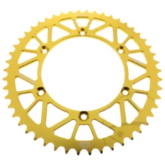 Alu - Kettenrad 50Z Teilung 520 gold JT Innendurchmesser 134 Lochkreis 150 passend für: Kawasaki KX, KLX, KDX