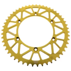 Alu - Kettenrad 51Z Teilung 520 gold JT Innendurchmesser 134 Lochkreis 150 passend für: Kawasaki KX, KLX, KDX