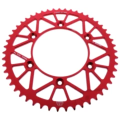 Alu - Kettenrad 51Z Teilung 520 rot JT Innendurchmesser 125 Lochkreis 150 passend für: Husqvarna FE, FC, TE