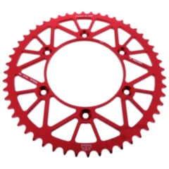 Alu - Kettenrad 52Z Teilung 520 rot JT Innendurchmesser 125 Lochkreis 150 passend für: Husqvarna FE, FC, TE