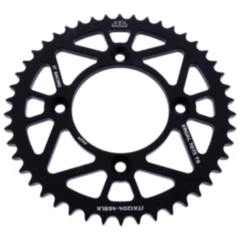 Alu - Kettenrad 46Z Teilung 428 schwarz JT Innendurchmesser 080 Lochkreis 100 passend für: AJP PR3