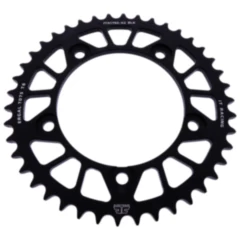 Alu - Kettenrad 42Z Teilung 525 schwarz JT Innendurchmesser 120 Lochkreis 140 passend für: Triumph Bonneville, Thruxton, Scrambler